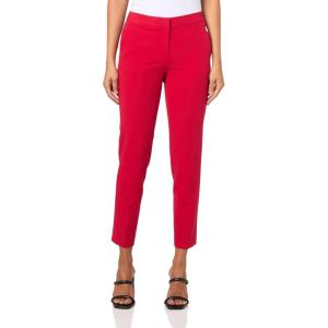 Tommy Hilfiger Womens Sloane Ankle Trouser Suit Pant(Scarlet)