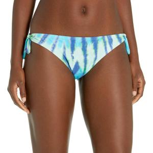 Tommy Hilfiger Womens Smocked Bikini Bottom(Black 246)