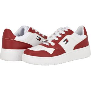 Tommy Hilfiger Women’s Twigye Sneaker(White/Red)