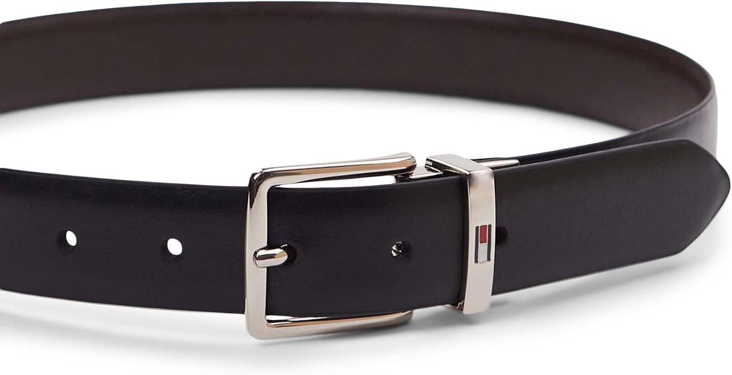 imageTommy Hilfiger Big Boys TwoinOne Reversible Dress BeltBlackBrown