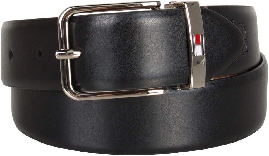 imageTommy Hilfiger Big Boys TwoinOne Reversible Dress BeltTanBlack Burnish