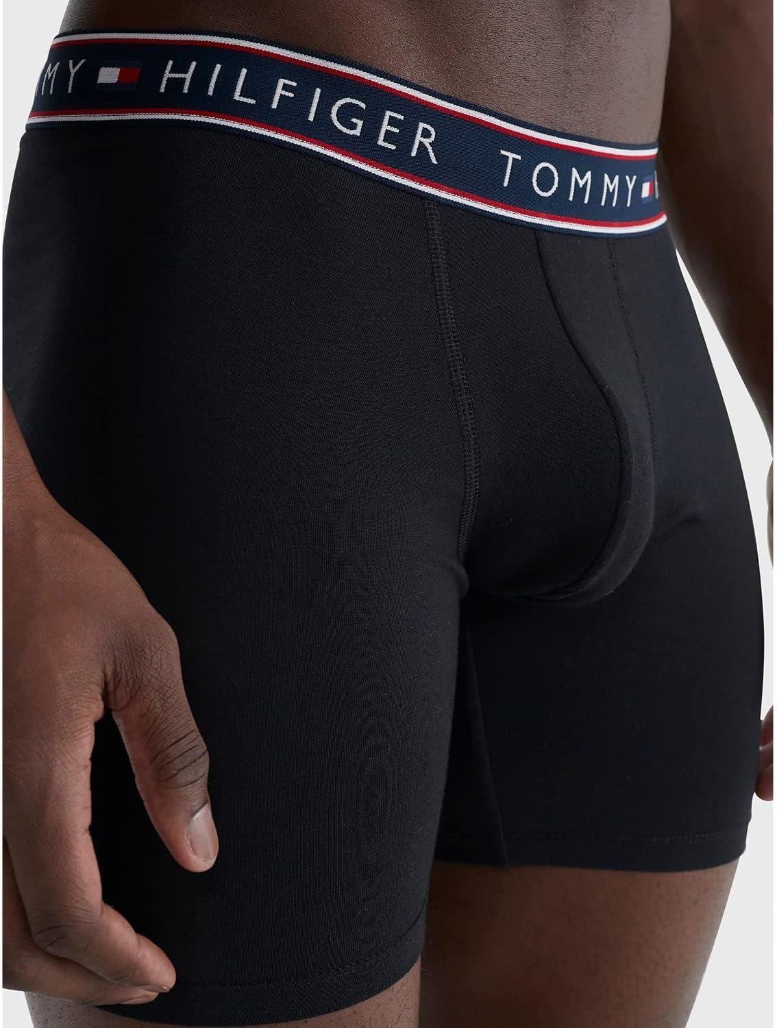 imageTommy Hilfiger Cotton Stretch Boxer Brief 3PackBlack