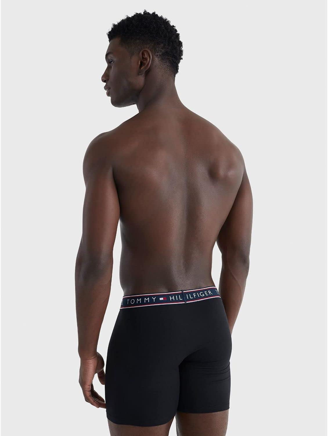 imageTommy Hilfiger Cotton Stretch Boxer Brief 3PackBlack