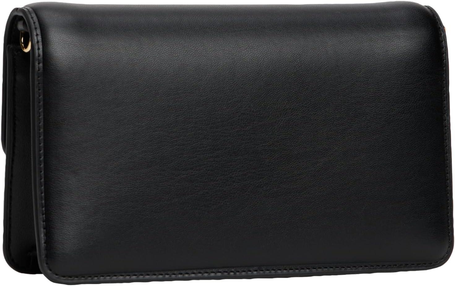 imageTommy Hilfiger Heritage Clutch with Wristlet and Removable Crossbody ChainBlack