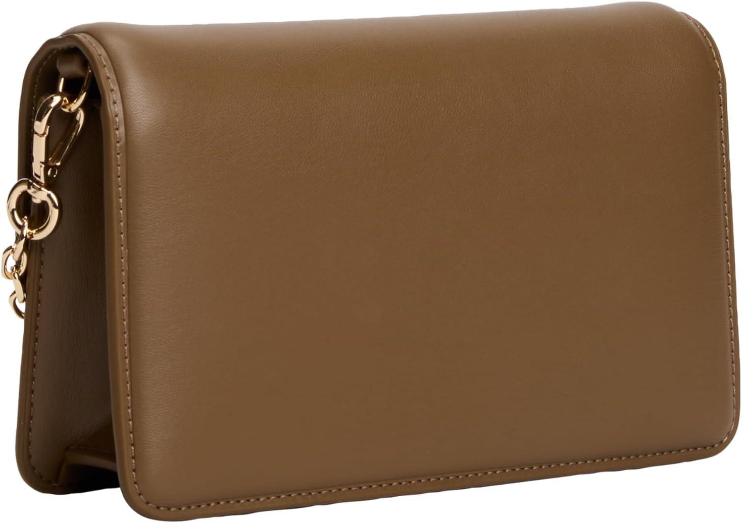 imageTommy Hilfiger Heritage Clutch with Wristlet and Removable Crossbody ChainNordic Taupe
