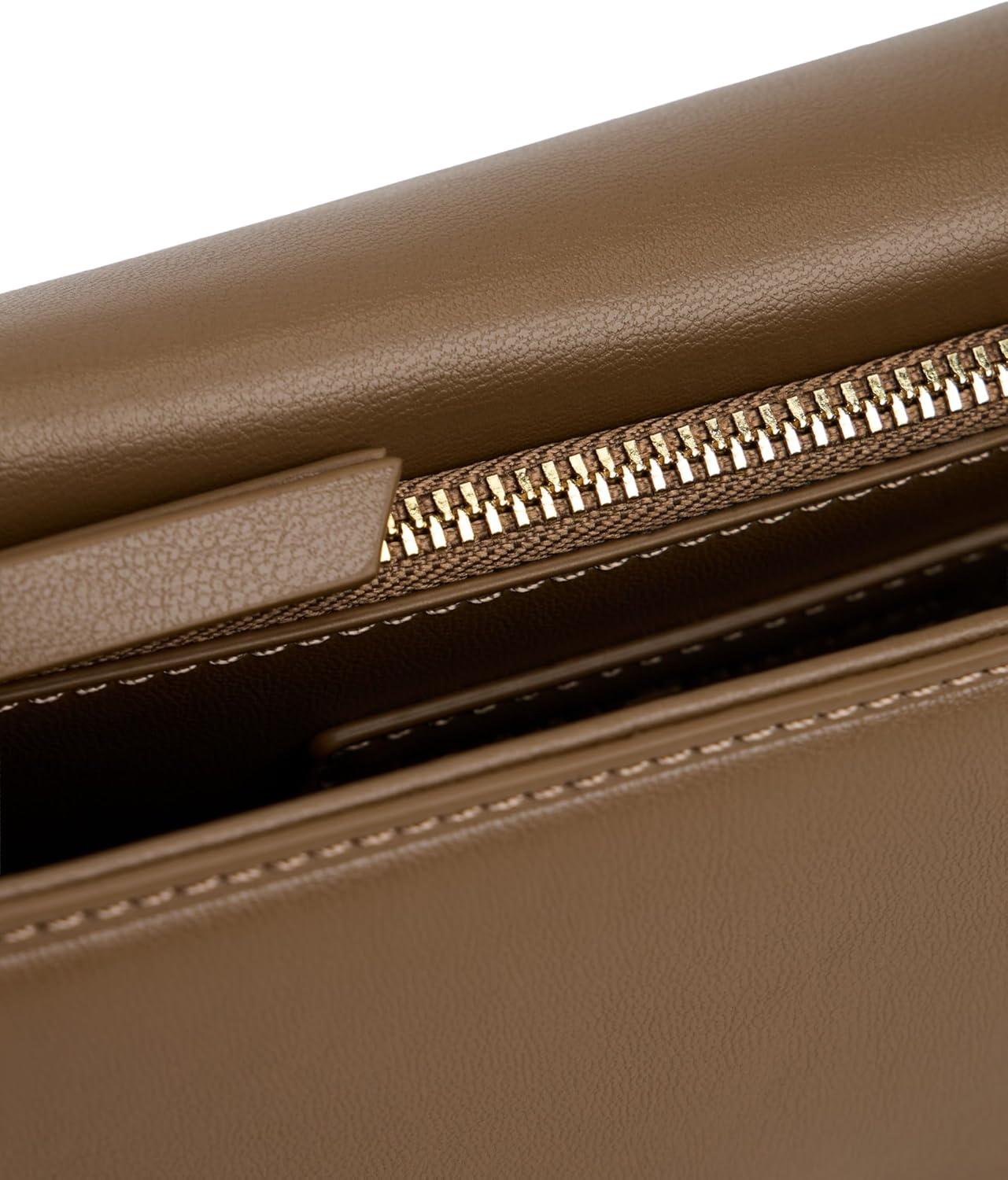imageTommy Hilfiger Heritage Clutch with Wristlet and Removable Crossbody ChainNordic Taupe