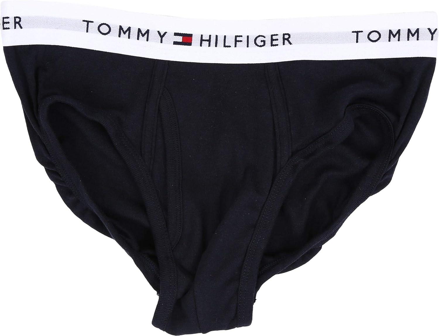 imageTommy Hilfiger Mens Cotton Classic 4Pack Brief2 Dark Blue 2 Grey