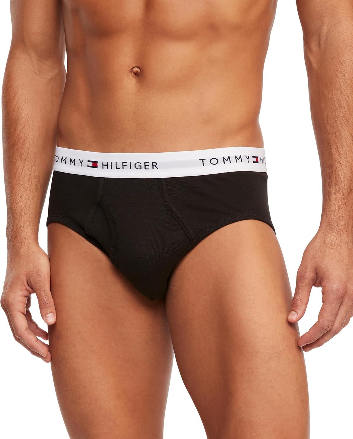 imageTommy Hilfiger Mens Cotton Classic 4Pack Brief4 Black