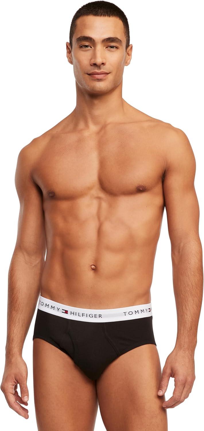 imageTommy Hilfiger Mens Cotton Classic 4Pack Brief4 Black