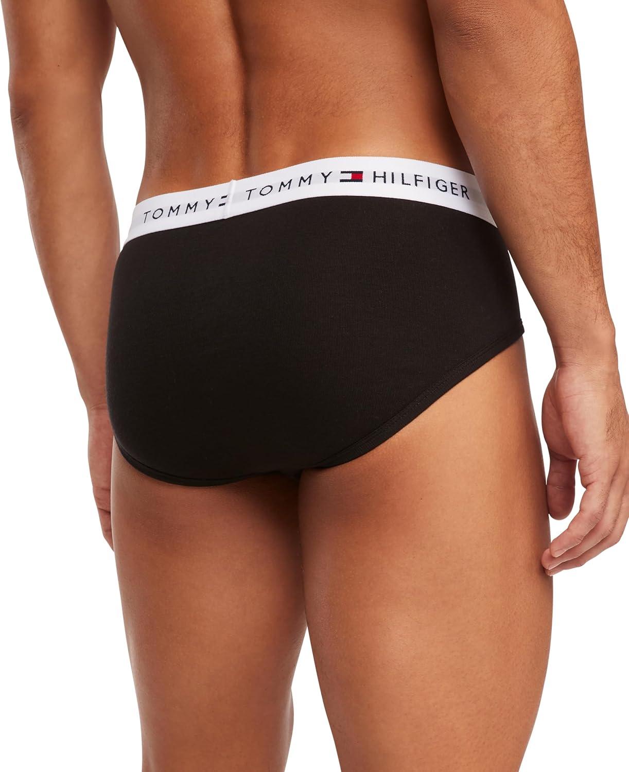 imageTommy Hilfiger Mens Cotton Classic 4Pack Brief4 Black