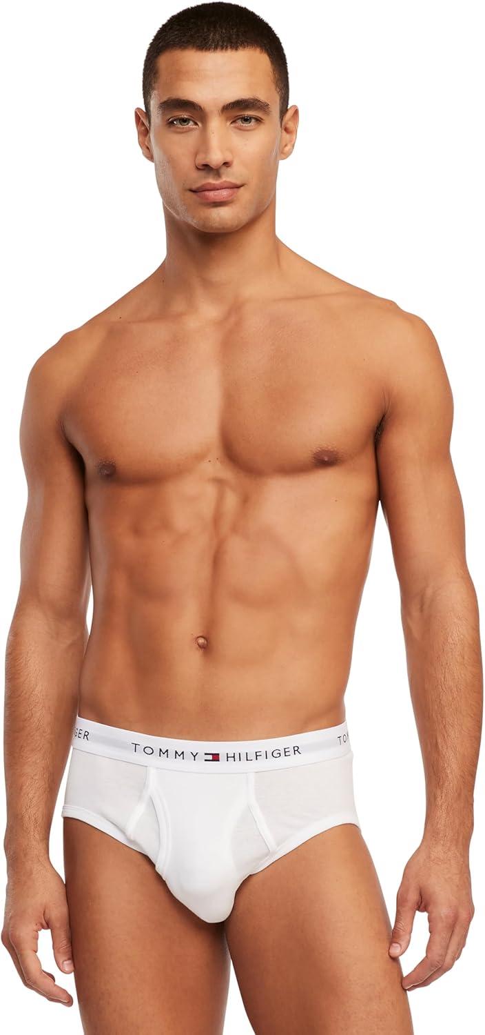 imageTommy Hilfiger Mens Cotton Classic 4Pack Brief4 White