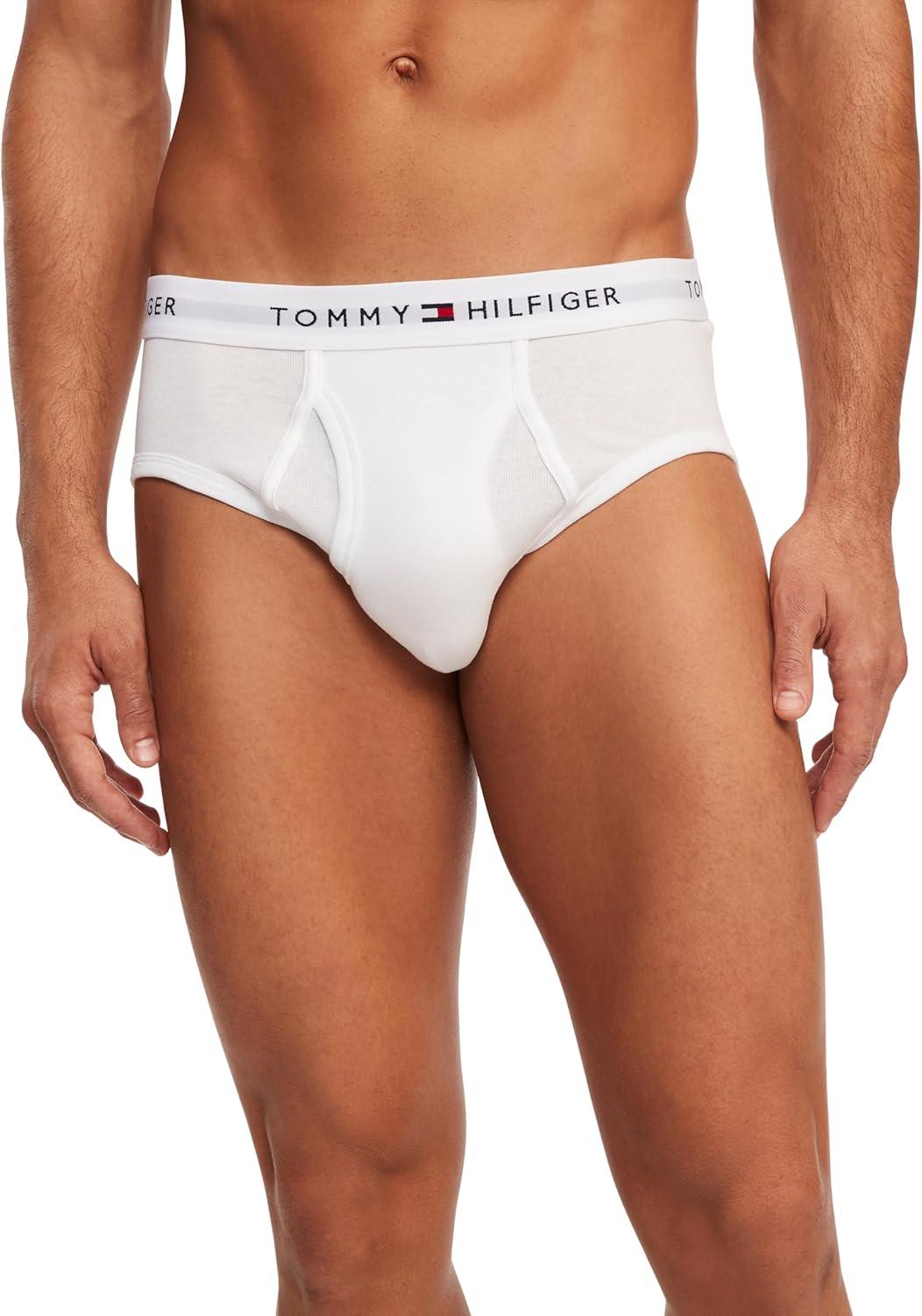 imageTommy Hilfiger Mens Cotton Classic 4Pack Brief4 White