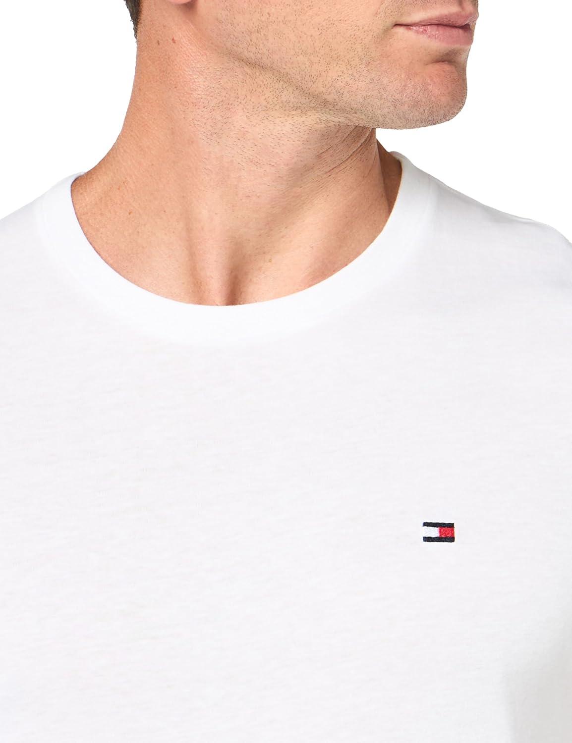 imageTommy Hilfiger Mens Poplin Sleep SetWhite Navy Logo Print