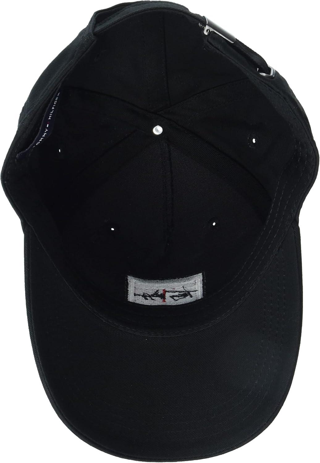 imageTommy Hilfiger Mens Signature Baseball CapTh Deep Black