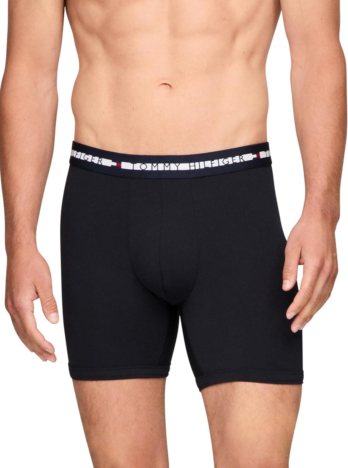 imageTommy Hilfiger mens Comfort Plus 3pack Boxer Brief3 Navy