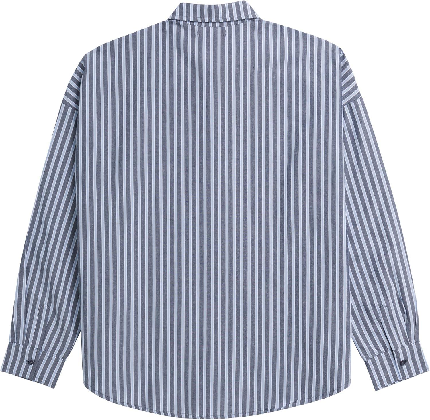 imageTommy Hilfiger womens Longsleeve Boyfriend Fit SleepshirtSky Captain Stripe