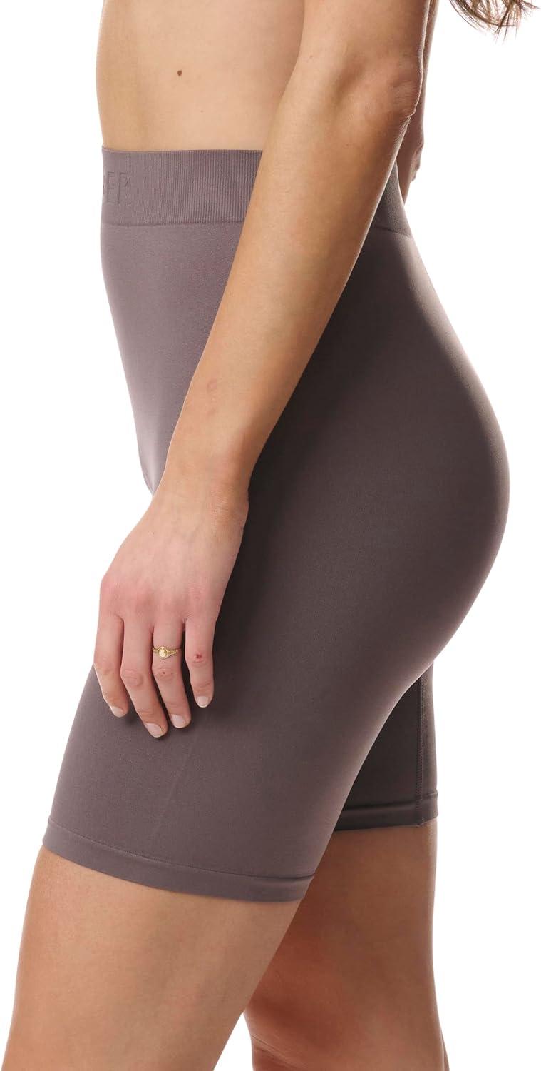 imageTommy Hilfiger womens Seamless Bike Short 2packBalanced BeigeSparrow