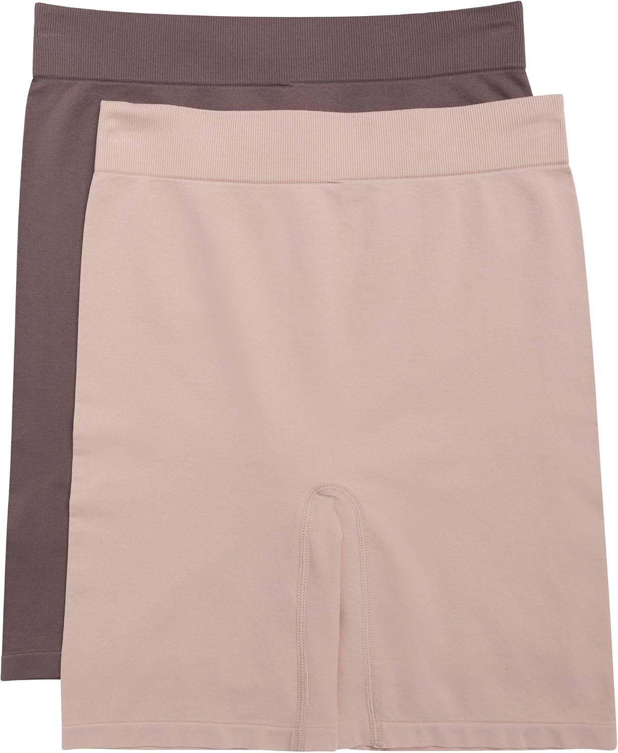 imageTommy Hilfiger womens Seamless Bike Short 2packBalanced BeigeSparrow