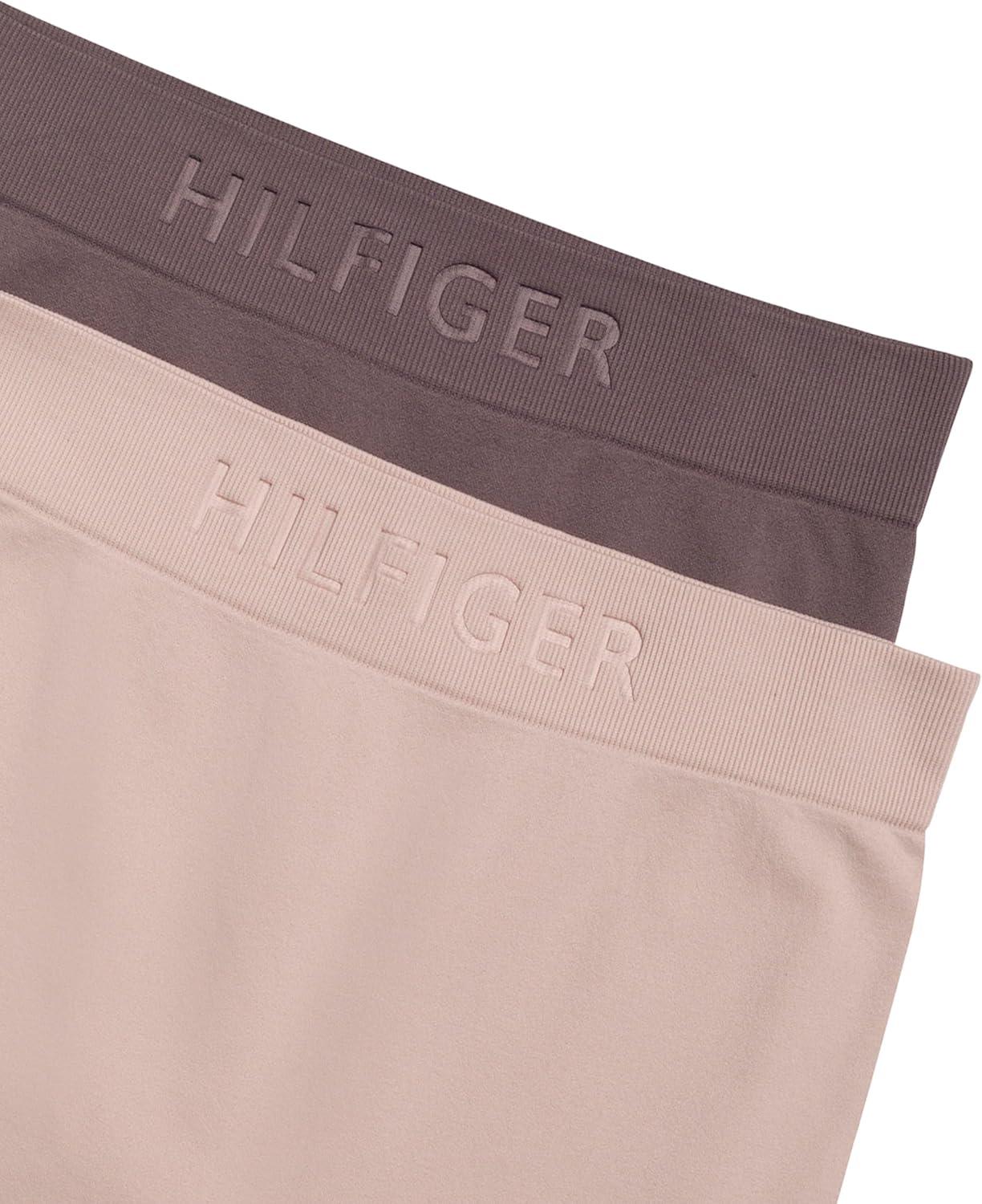 imageTommy Hilfiger womens Seamless Bike Short 2packBalanced BeigeSparrow