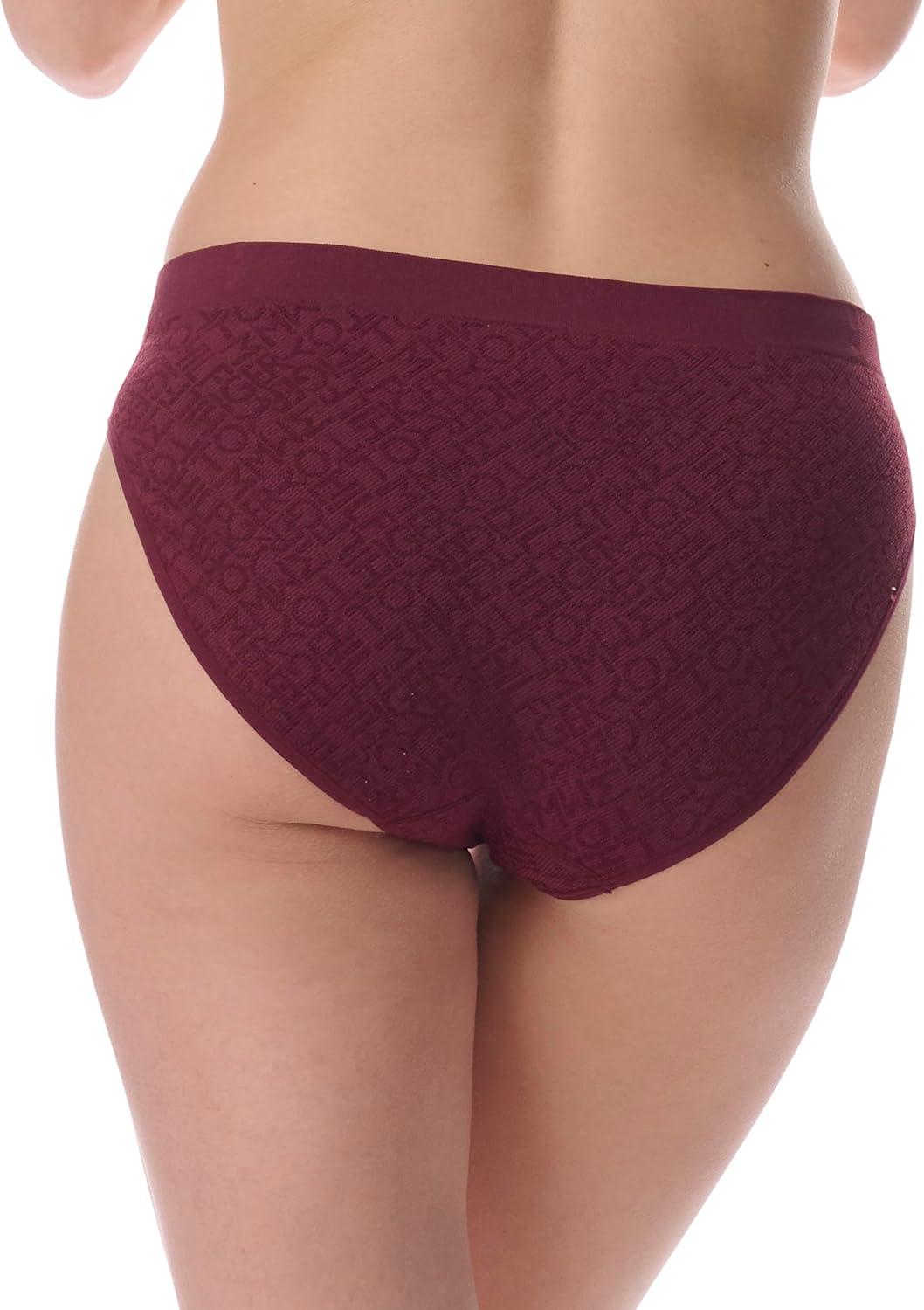 imageTommy Hilfiger womens Seamless Matte ampamp Shine Bikini Underwear 3packWindsor WineBalanced BeigeBlack