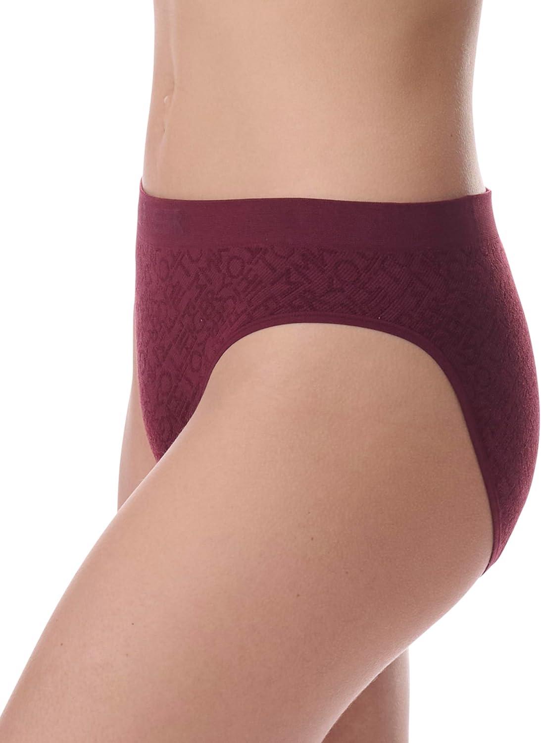 imageTommy Hilfiger womens Seamless Matte ampamp Shine Bikini Underwear 3packWindsor WineBalanced BeigeBlack