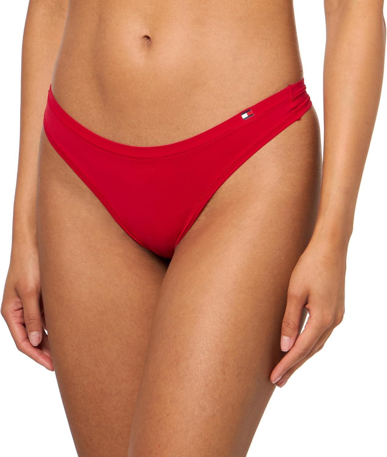 imageTommy Hilfiger womens Thong Underwear 5packSky CaptainBright WhteBlackRoebuckTango Red