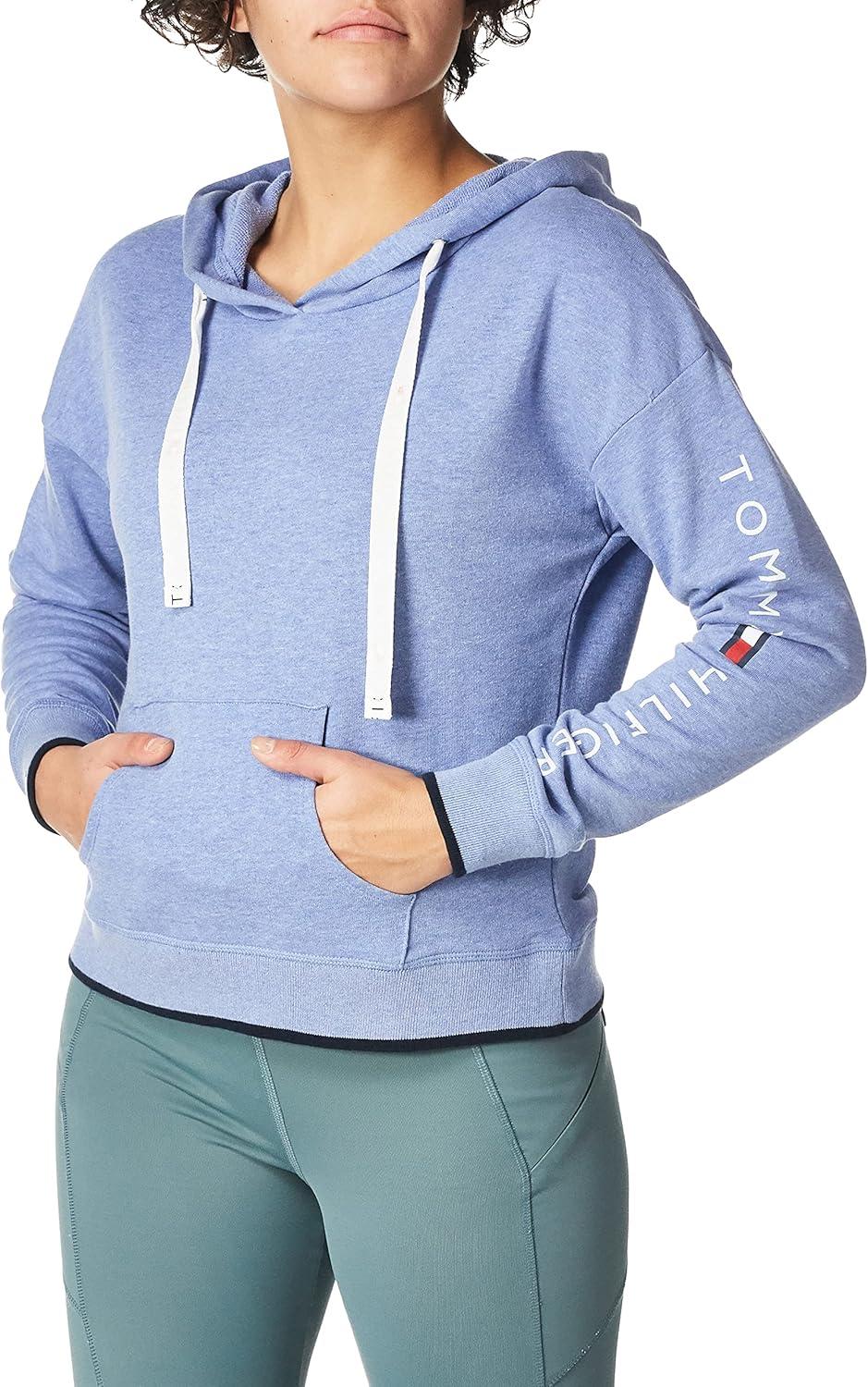 imageTommy Hilfiger womens Womens Lounge Sleep Sweatshirt HoodieChambray