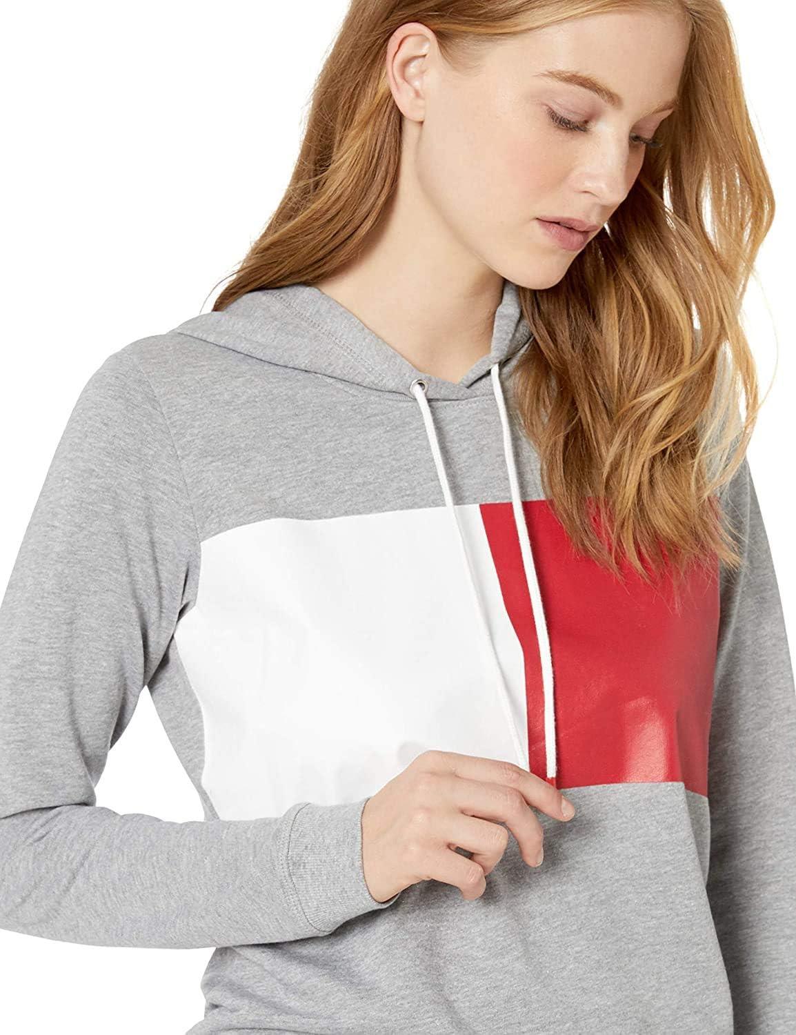 imageTommy Hilfiger womens Womens Lounge Sleep Sweatshirt HoodieGray Heather