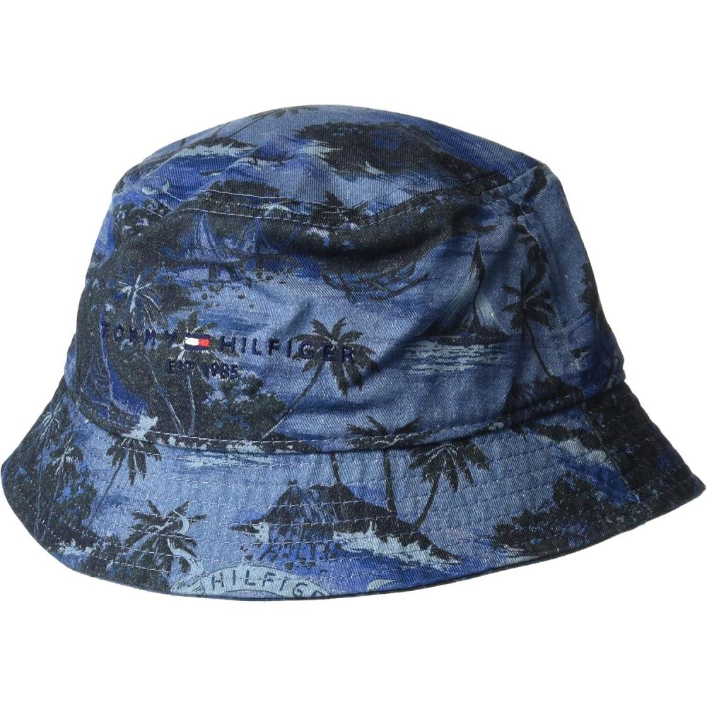 imageTommy Hilfiger Mens Bucket HatBlue Tonal