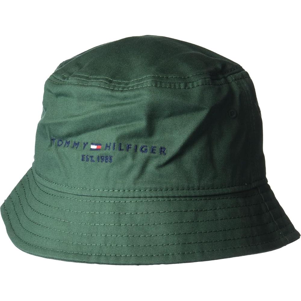 imageTommy Hilfiger Mens Bucket HatHilfiger Azure Lagoon