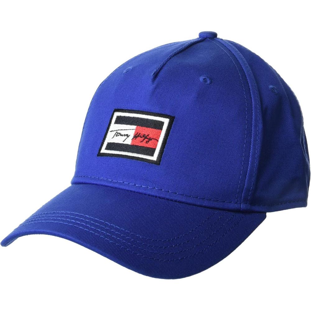 imageTommy Hilfiger Mens Signature Baseball CapBedrock Blue