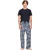 Desert Sky  Bank Blue Plaid