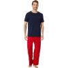 Navy  Tango Red Microflag Print