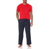 Tango Red  Navy Microflag Print