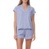 Th Heart Print/Liberty Blue