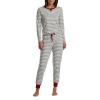Heather Grey Feeder Stripe