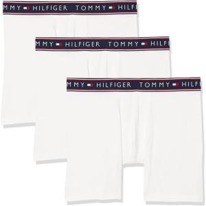Tommy Hilfiger Cotton Stretch Boxer Brief 3-Pack(White)
