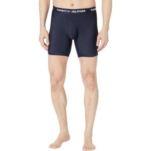 Tommy Hilfiger Everyday Micro Boxer Brief 3-Pack for Men – Elasticized Waistband, and Regular Fit(New Blue)