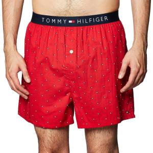 Tommy Hilfiger Fashion Woven Boxer(Mahogany)