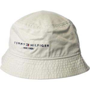 Tommy Hilfiger Mens Bucket Hat(Stone as Core)