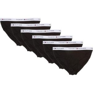 Tommy Hilfiger Men’s Cotton Classic 4-Pack Brief(Black (6 Pack))