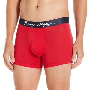 Tommy Hilfiger Men’s Signature Stretch Trunk(Mahogany)