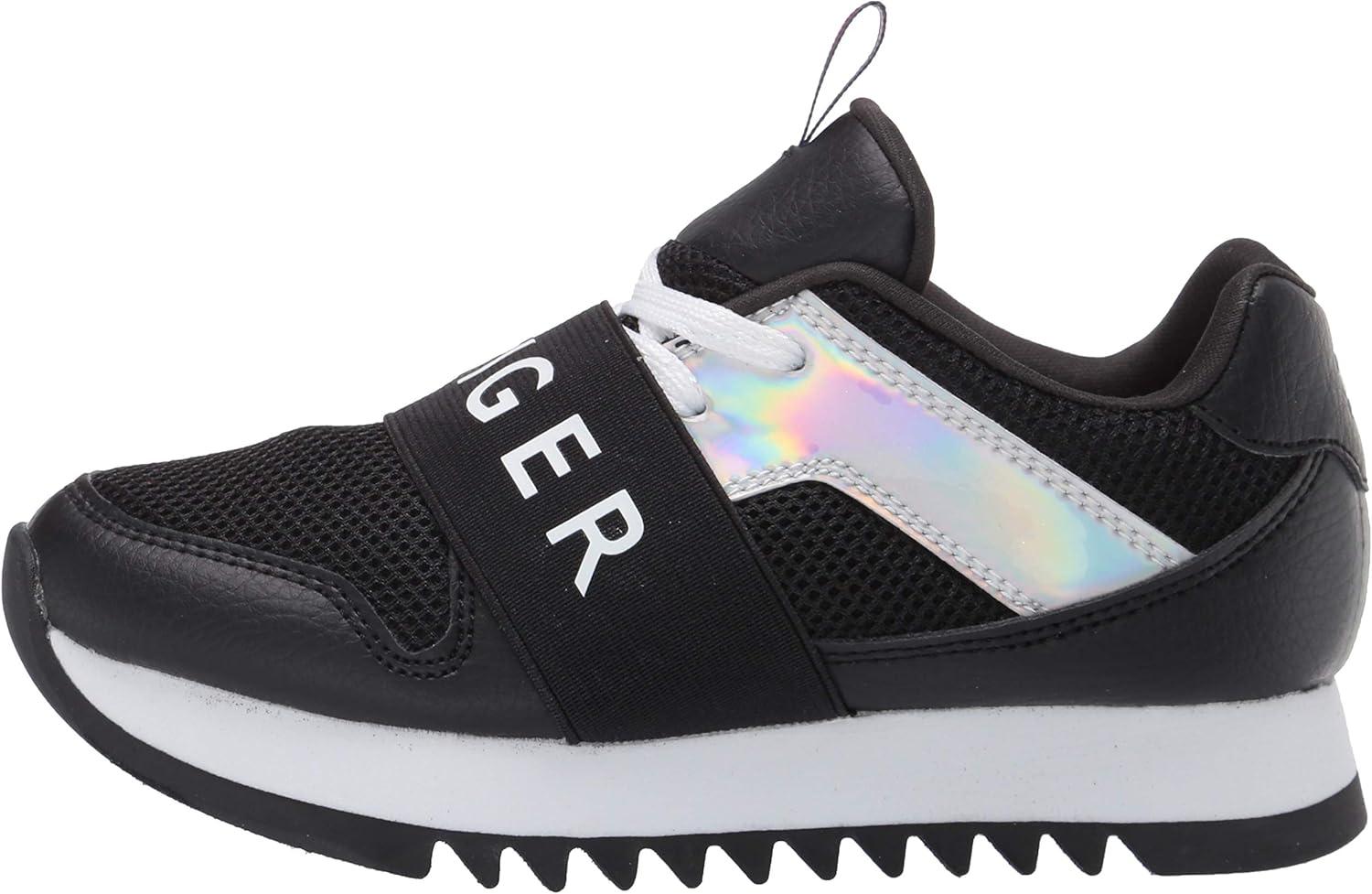 imageTommy Hilfiger Girls Leslee Jogger Little KidBig KidBlack Metallic