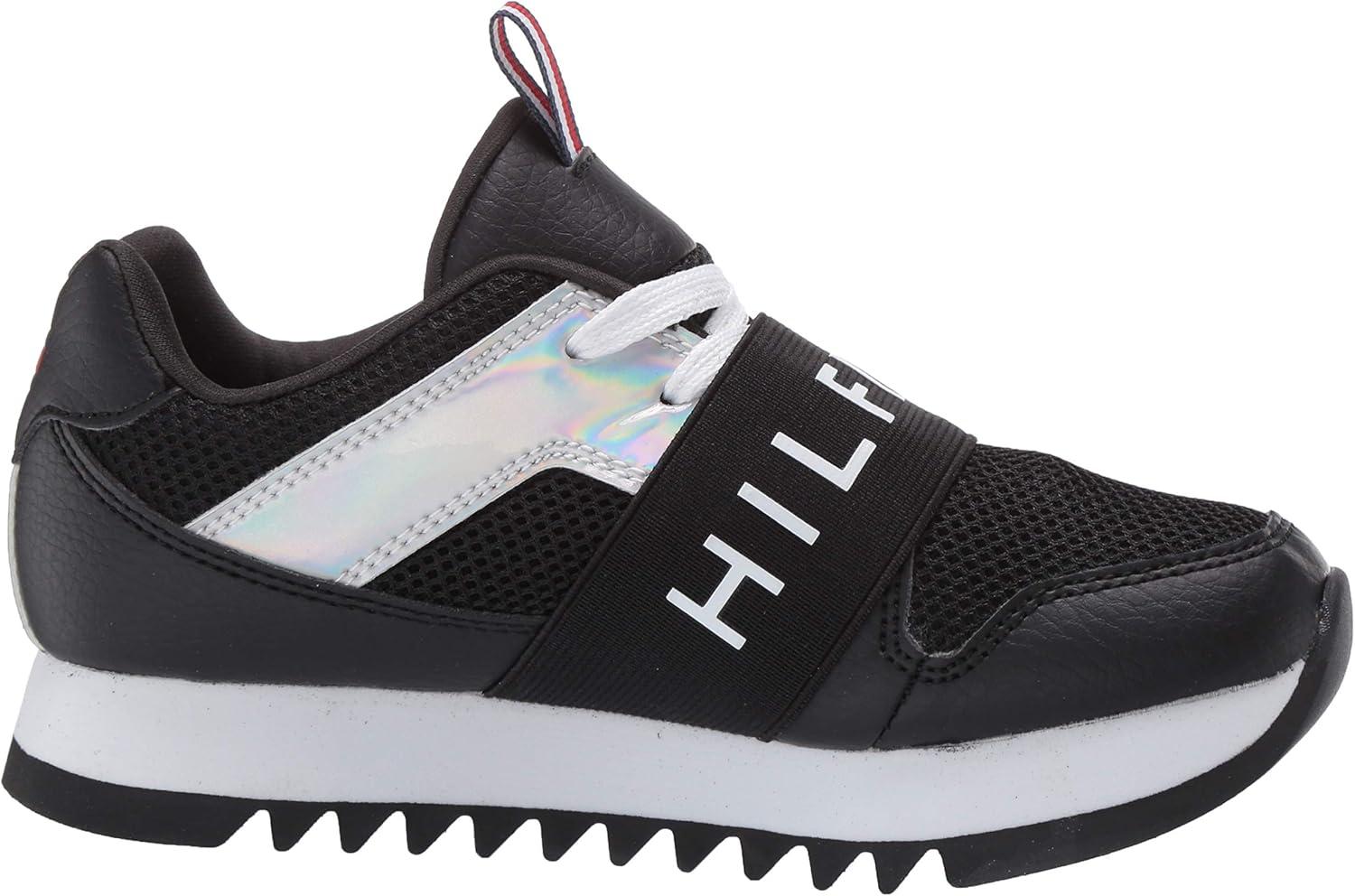 imageTommy Hilfiger Girls Leslee Jogger Little KidBig KidBlack Metallic