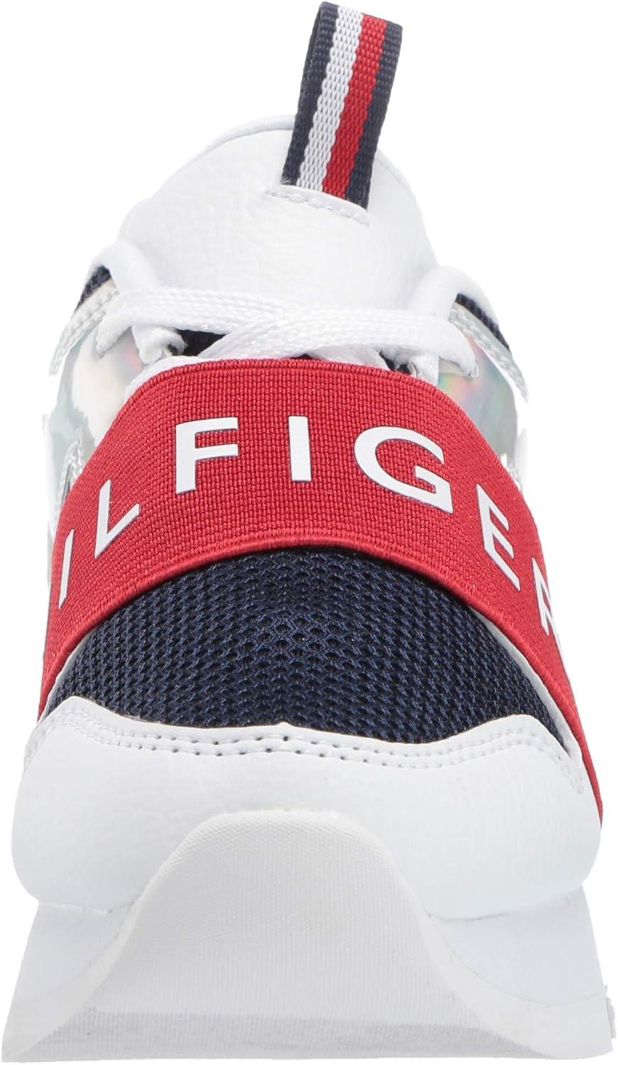 imageTommy Hilfiger Girls Leslee Jogger Little KidBig KidWhiteRedMetallic