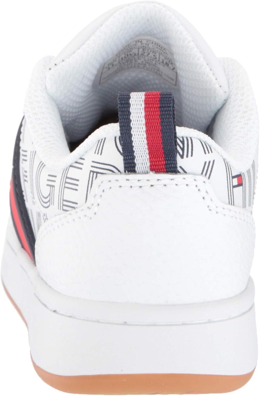 imageTommy Hilfiger Kids Cade Court Low Little Kid Big KidWhiteNavy