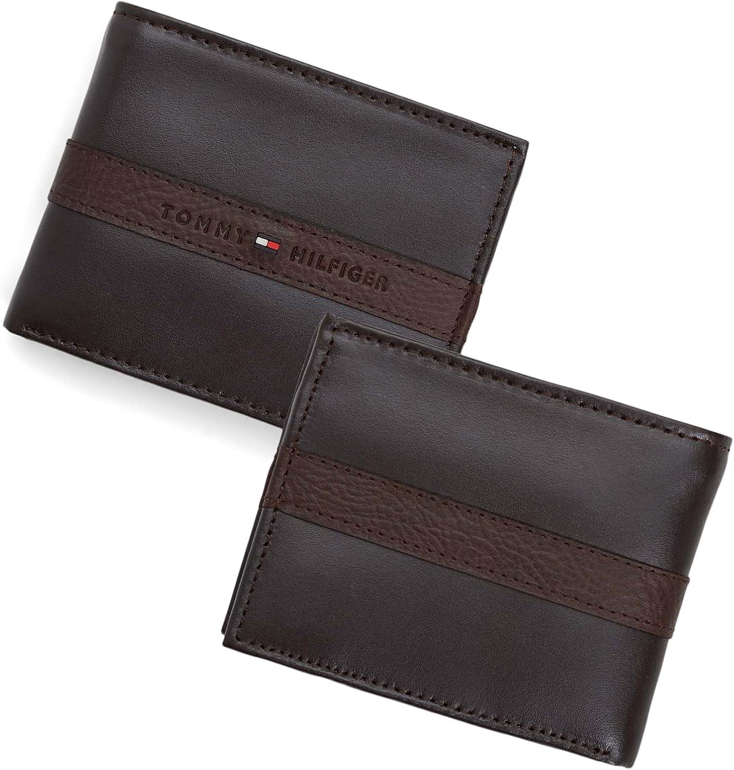 imageTommy Hilfiger Mens Stockon Coin WalletBrown