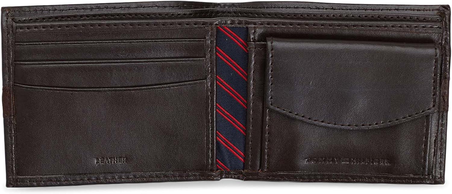 imageTommy Hilfiger Mens Stockon Coin WalletBrown