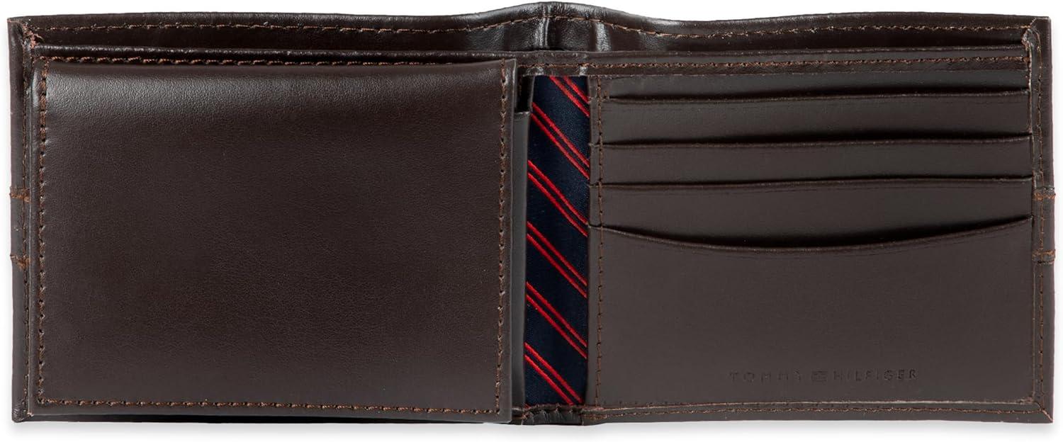 imageTommy Hilfiger Mens Stockon Coin WalletCasual Brown