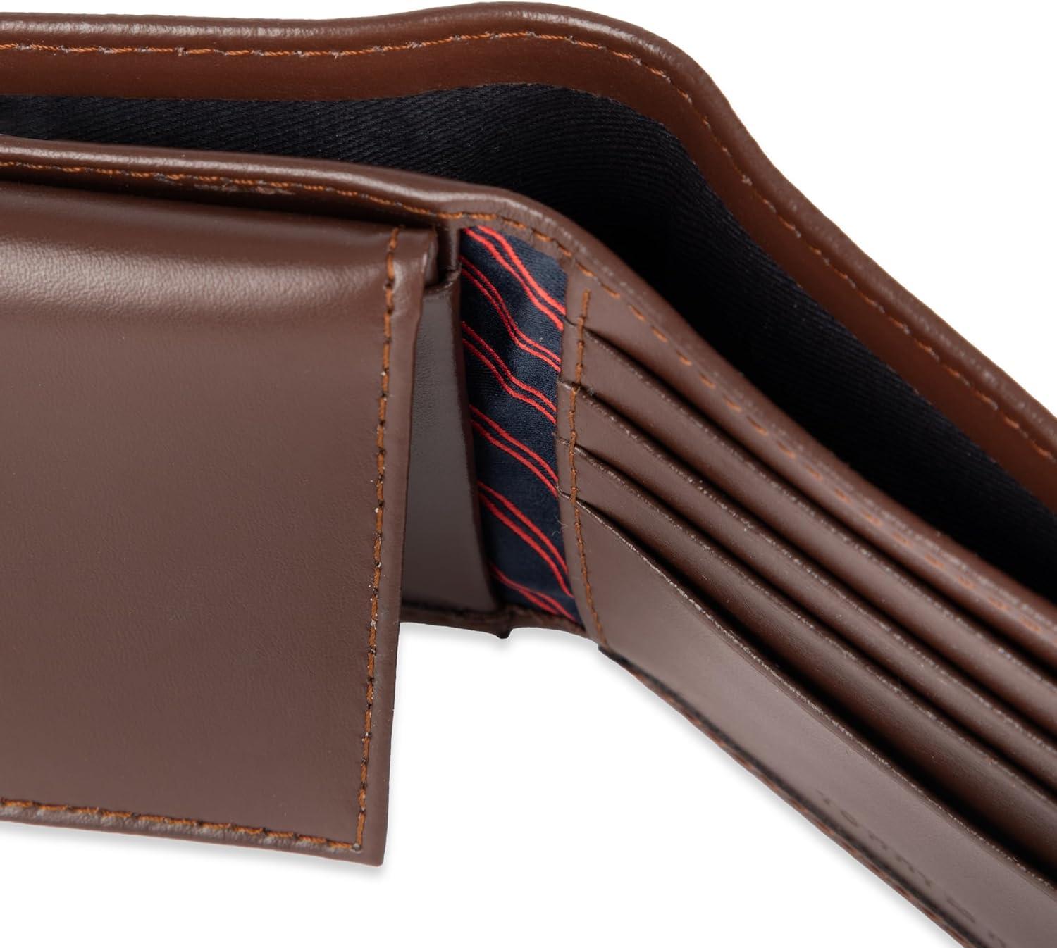 imageTommy Hilfiger Mens Stockon Coin WalletCognac